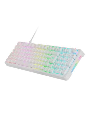 TECLADO MECANICO MKPRO SWITCH BLUE RGB BLANCO MARS GAMING