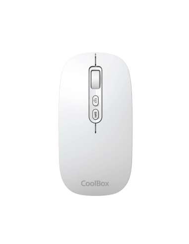 RATON OPTICO WIRELESS W02 IA BLANCO COOLBOX