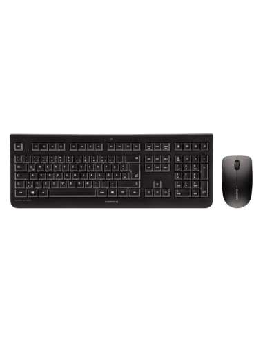 Cherry Teclado+Ratón Inalámbrico Inglés DW3000 Neg