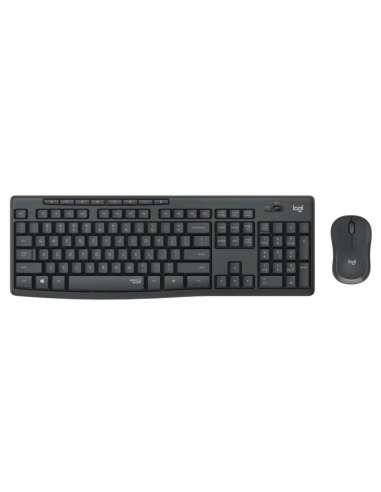 Logitech MK295 Teclado y raton inalambrico Negro