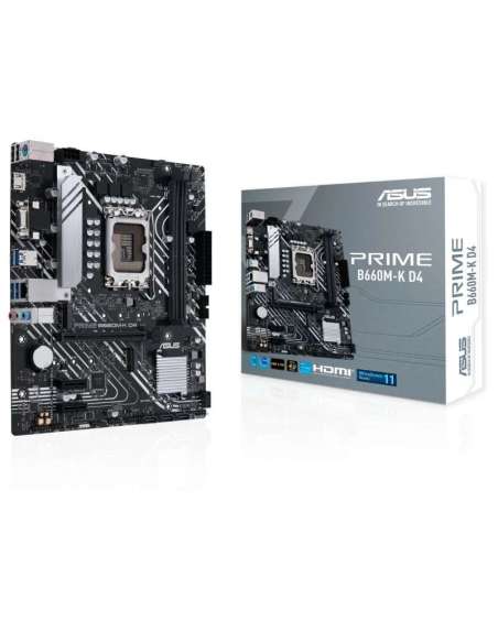 ASUS Placa Base PRIME B660M-K D4  mATX 1700