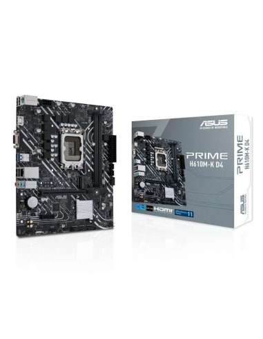 ASUS Placa Base PRIME H610M-K D4  mATX LGA1700