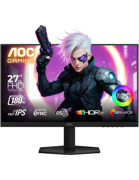 PC + MONITOR 27" FHD + Teclado Ratón PG6 14400F | 32GB DDR4 | 1TB | RTX 5070 12GB