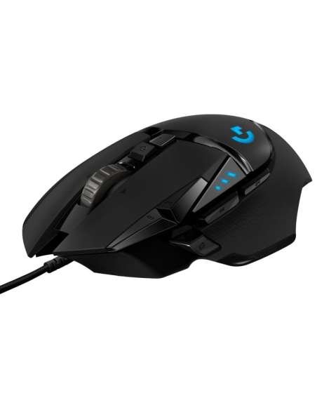 RATON LOGITECH G502 HERO OPTICO USB GAMING 25600DPI