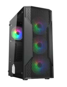 PCTEC BLACK + MONITOR 27"... 2