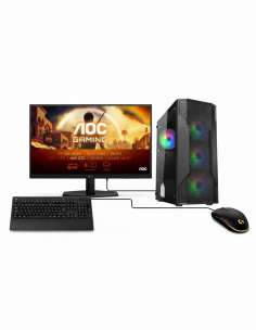 PCTEC BLACK + MONITOR 27" +...