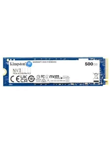 Kingston NV3 SSD 500GB PCIe NVMe Gen 4.0