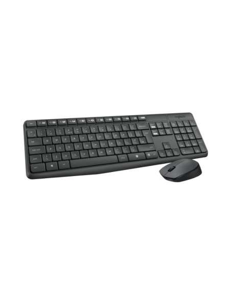 TECLADO + RATON WIRELESS MK235 NEGRO LOGITECH