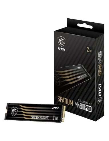 MSI SSD M480 PRO 2tb PCIe 4.0 NVMe 7400 Mb-s