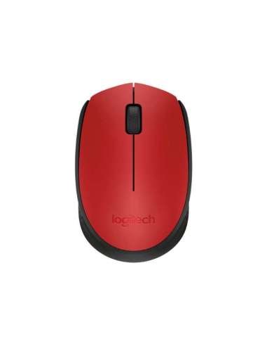 RATON OPTICO WIRELESS M171 ROJO LOGITECH