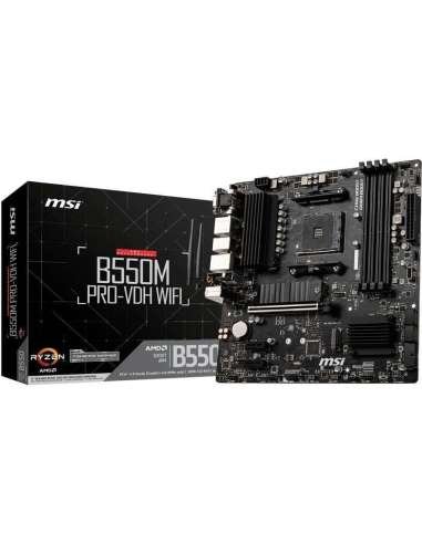 MSI Placa Base B550M PRO-VDH WIFI mATX AM4