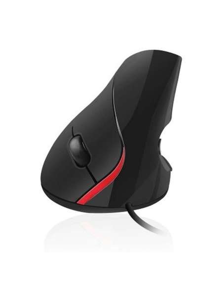 EWENT EW3156 Raton Ergonómico USB Negro