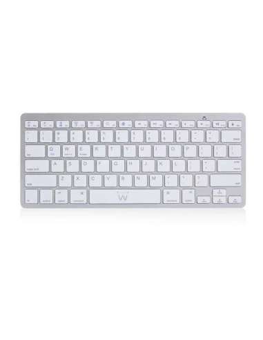 Ewent Teclado Bluetooth iOS/Android/Win Slim Plata