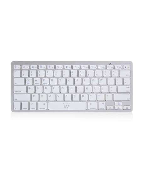 Ewent Teclado Bluetooth iOS/Android/Win Slim Plata