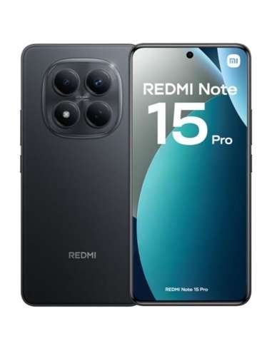 SMARTPHONE REDMI NOTE 15 PRO 8GB 256GB 6.77" NEGRO