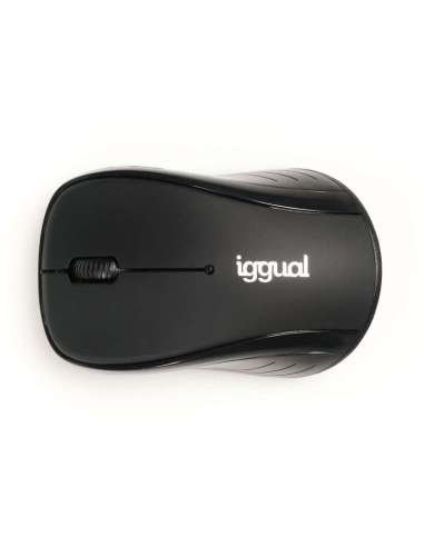 iggual Ratón inalámbrico WOM-BASIC-1600DPI negro