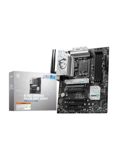 MSI Placa Base B760 GAMING PLUS WIFI DDR4 1700