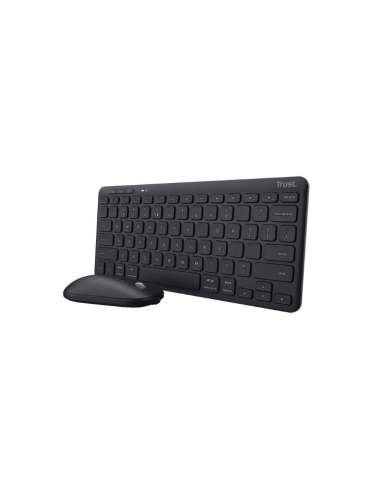 KIT TECLADO + RATON LYRA WIRELESS RECARGABLE TRUST