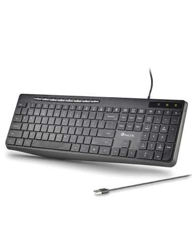 NGS Teclado USB SPECTRA Ultra Slim Silen. USB-A