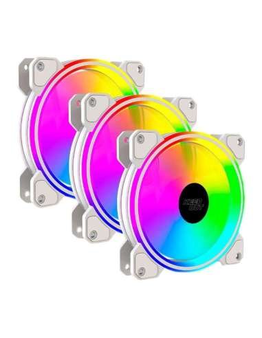 Keep Out Ventilador XFC-120DRW White 5V ARGB 3x2