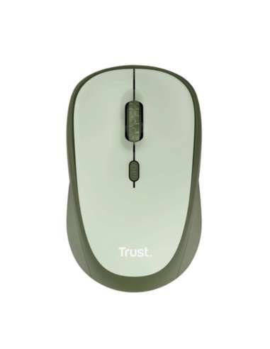RATON OPTICO YVI+ WIRELESS SILENCIOSO VERDE TRUST