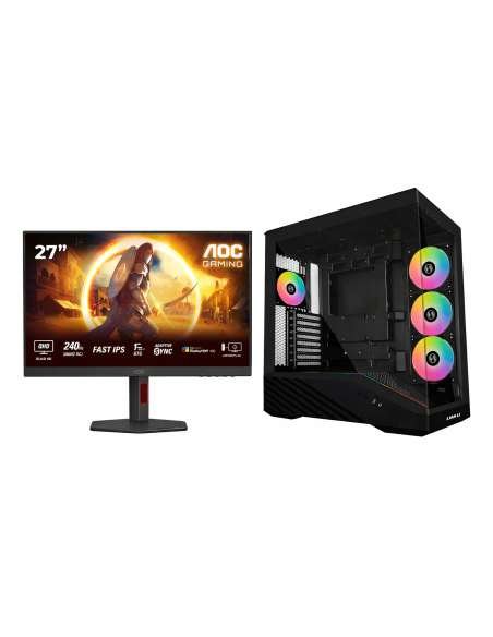 PACK GAMING PG04M  i5 14400F | 32GB DDR4 | 1TB | RTX 5070 12GB + MONITOR 27" QHD 240Hz