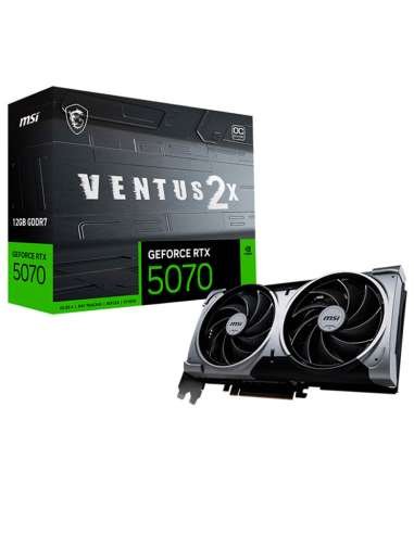 Tarjeta Gráfica MSI GeForce RTX 5070 VENTUS 2X OC
