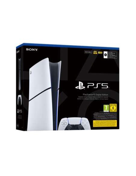 PS5 SONY PLAYSTATION 5 DIGITAL SLIM + MANDO DE REGALO