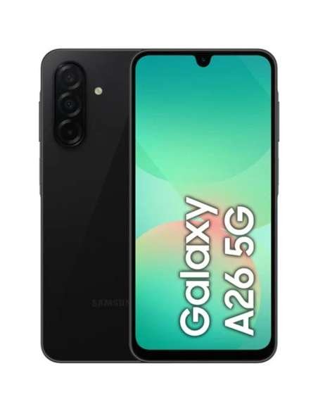 SMARTPHONE MOVIL SAMSUNG GALAXY A26 5G 6GB 128GB 6.7" NEGRO