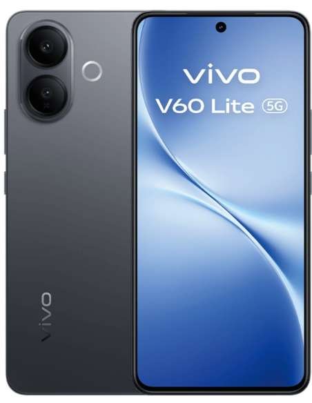 Móvil Vivo V60 Lite 5G 256GB + 8 RAM - Negro