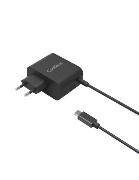 ADAPTADOR CARGADOR DE PORTATIL COOLBOX GAN USB-C 65W