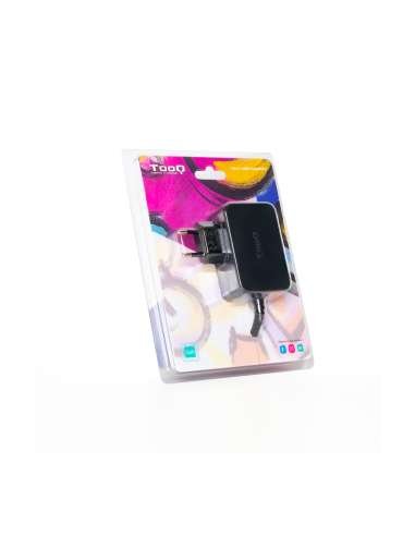 CARGADOR PORTATIL TOOQ GAN USB-C PD 65W NEGRO
